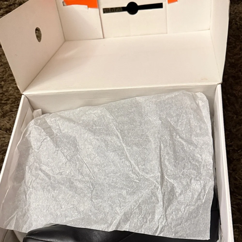 Easy Spirit Black Ankle Boots with Buckle Detail - Picture 5 of 7